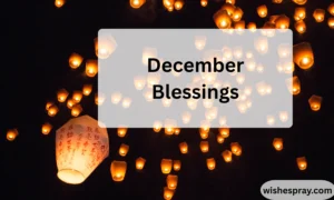 December Blessings
