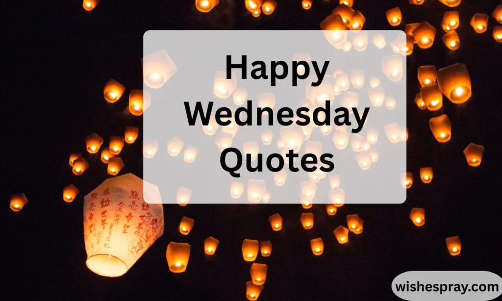 Happy Wednesday Quotes Heartwarming, Inspirational & Funny Lines to Brighten Your Midweek Mood 2026