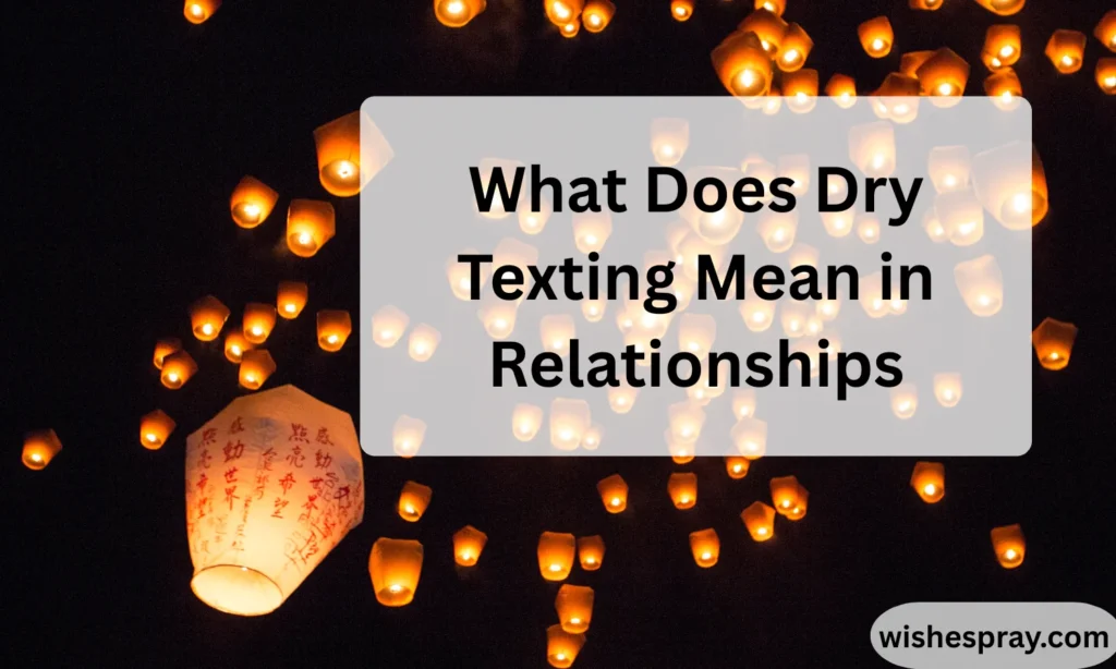 What Does One Word Replies Mean